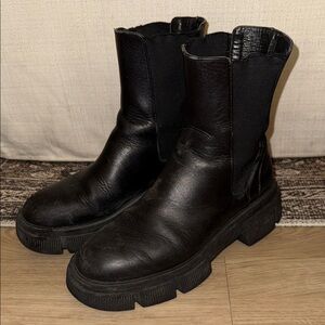 Zara Black Ankle Boots